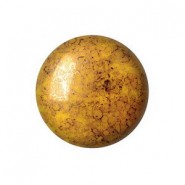 Les perles par Puca® Cabochon 18mm - Opaque jonquil bronze 83120/15496